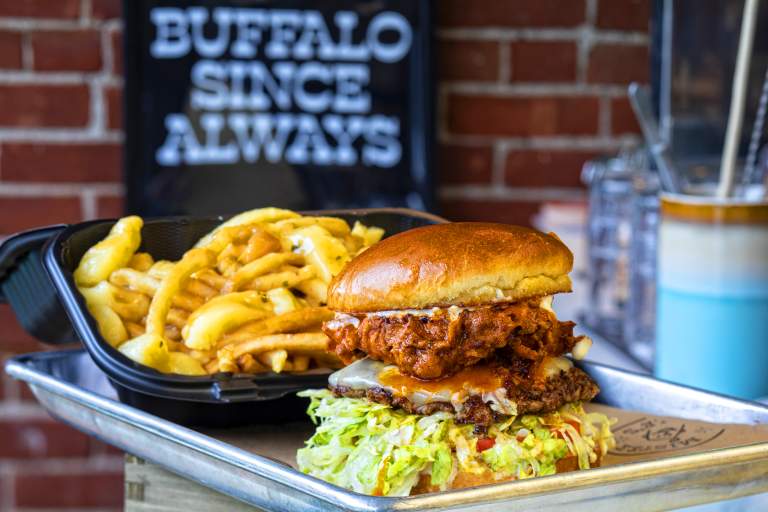 Mr. Sizzles Buffalo's Burger