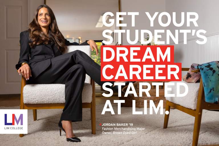 LIM College Recruitment ad